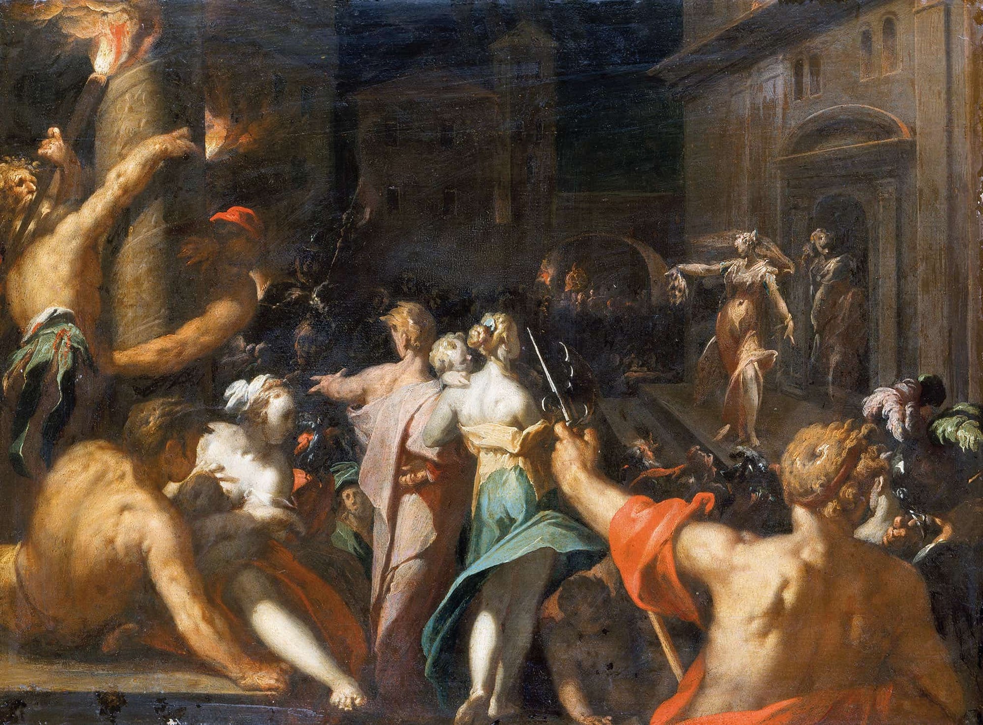 Judith Displays The Head Of Holofernes by Abraham Bloemaert