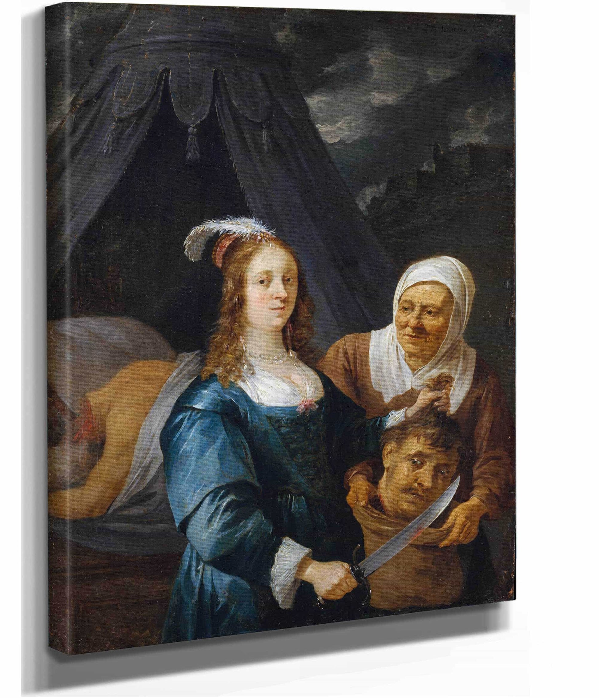 Judith With The Head Of Holofernes S by David Teniers The Younger