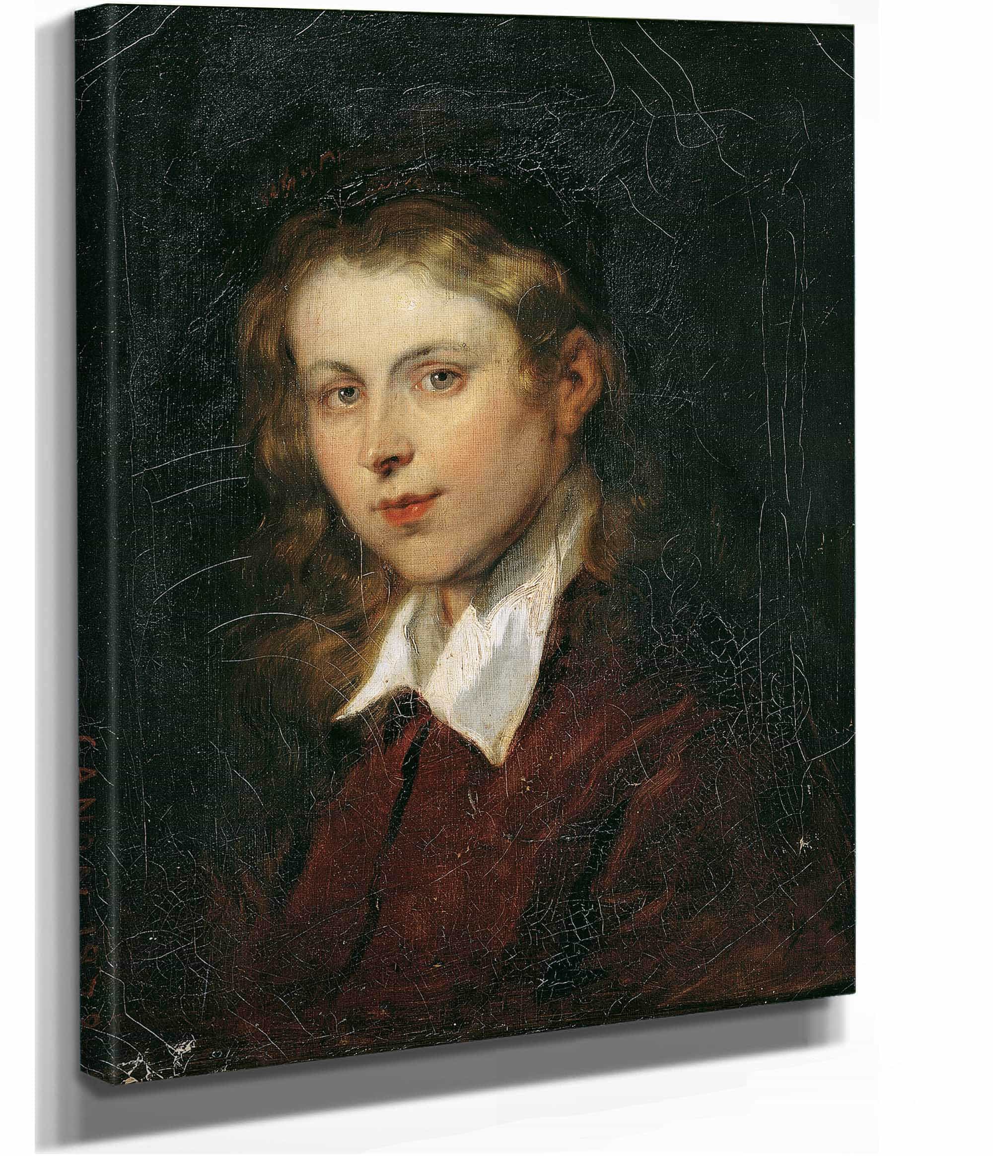 Junge Frau Mit Blondem Haar by Hans Canon