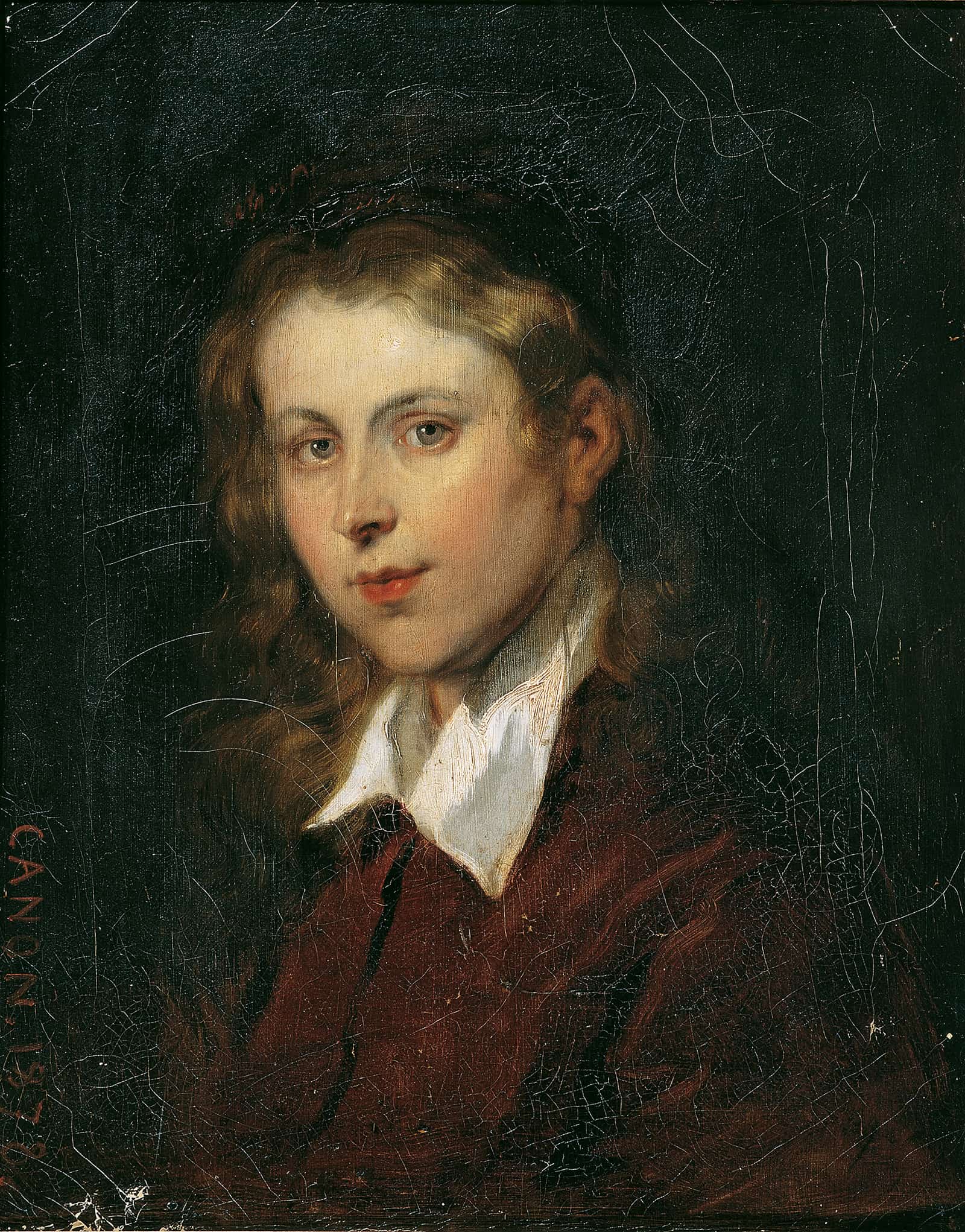 Junge Frau Mit Blondem Haar by Hans Canon