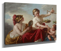 Justice Disarmed By Innocence And Applauded By Prudence by Louis Jean Francois Lagrenee