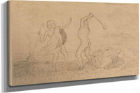 Kain Erschlagt Abel by Egon Schiele