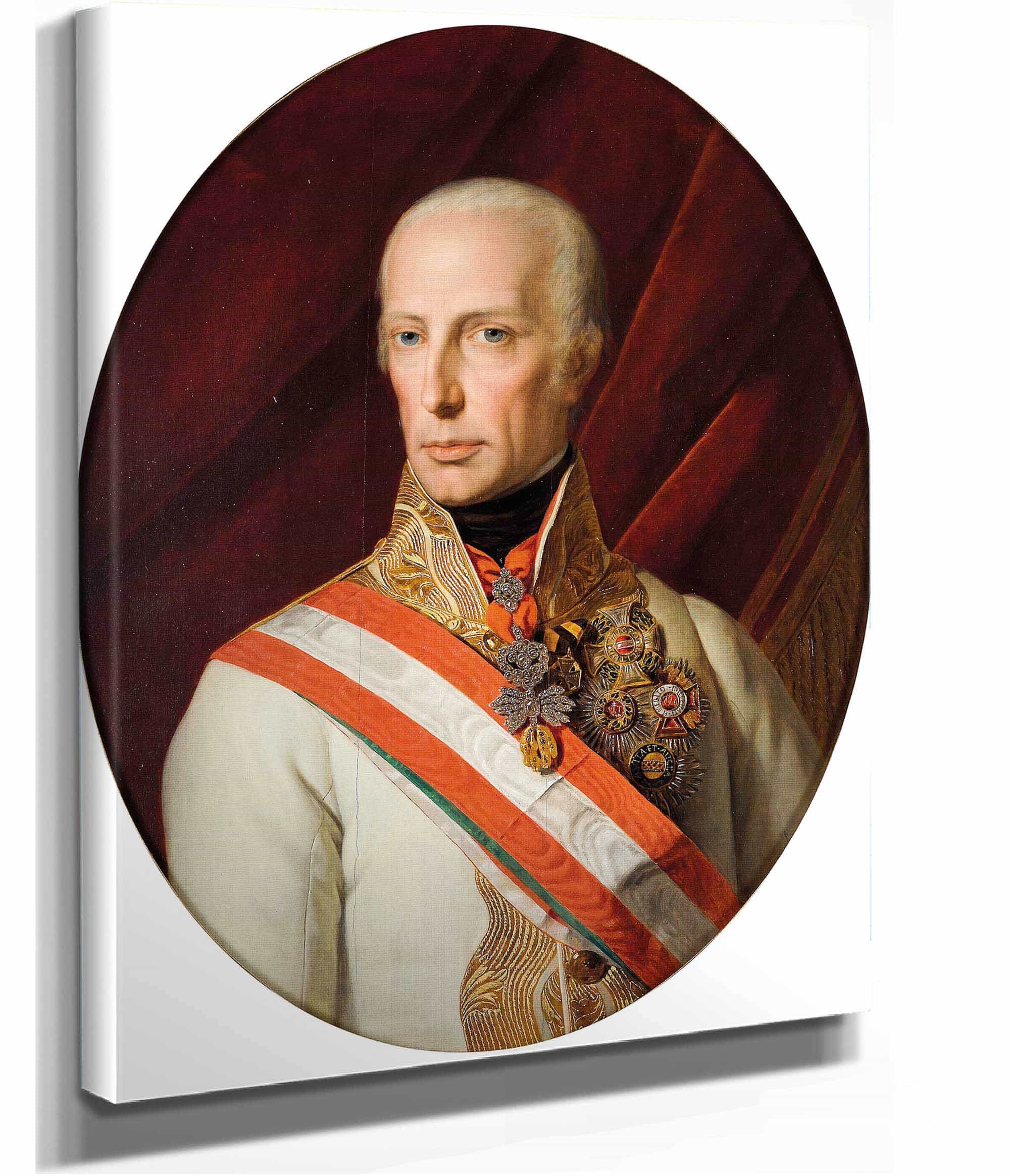 Kaiser Franz I by Ferdinand Georg Waldmuller