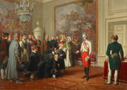 Kaiser Franz I Erteilt Allgemeine Audienz by Johann Peter Krafft