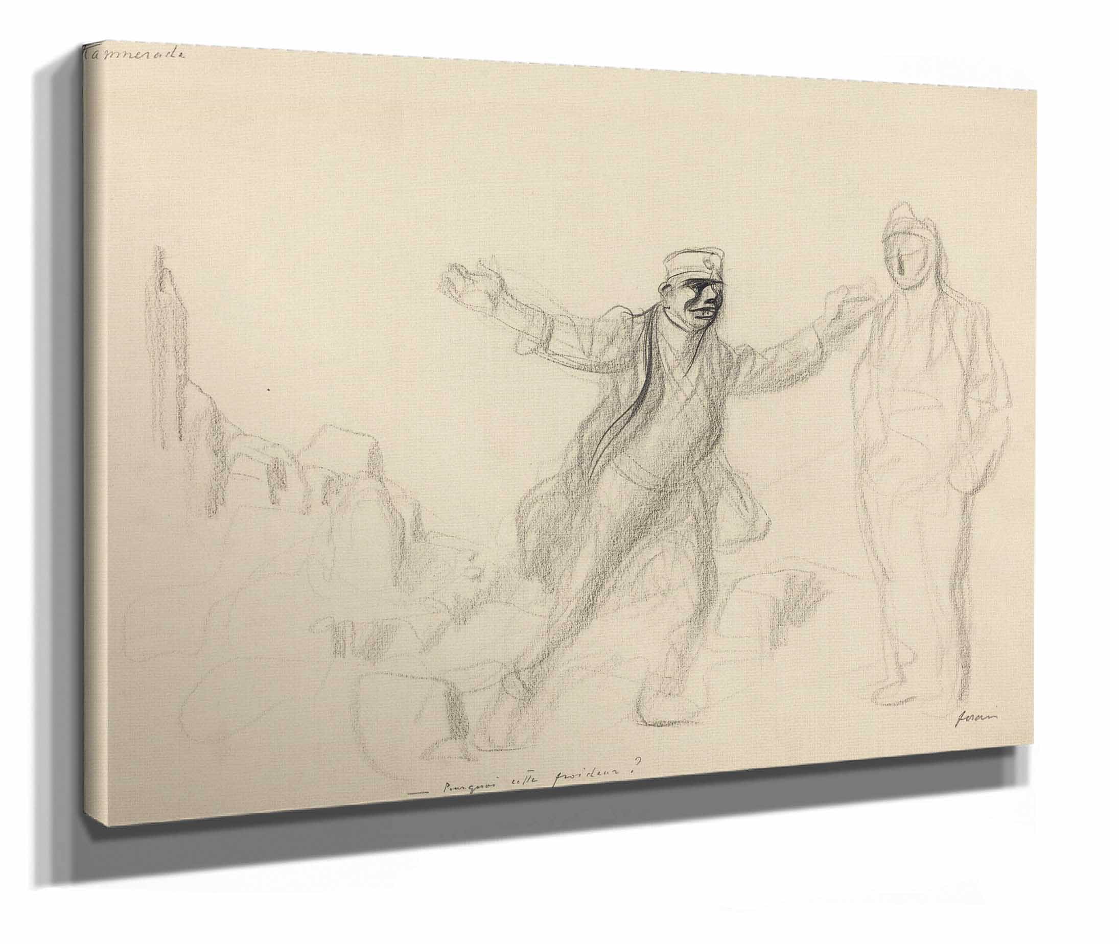 Kammerade Porquoi Cette Froideur by Jean Louis Forain