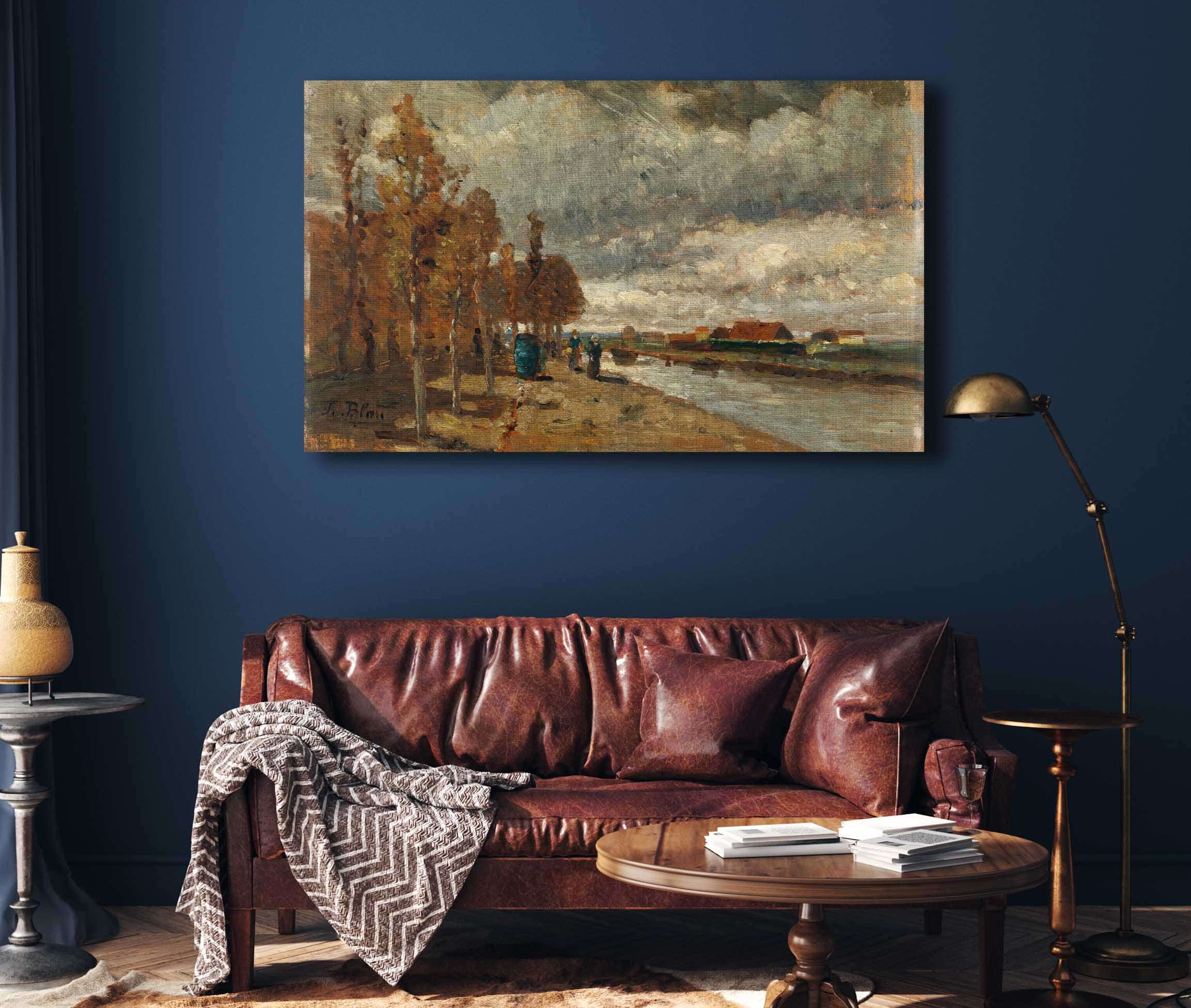 Kanal In Holland by Tina Blau