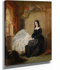 Kate Nickleby At Madame Mantalinis by William Powell Frith