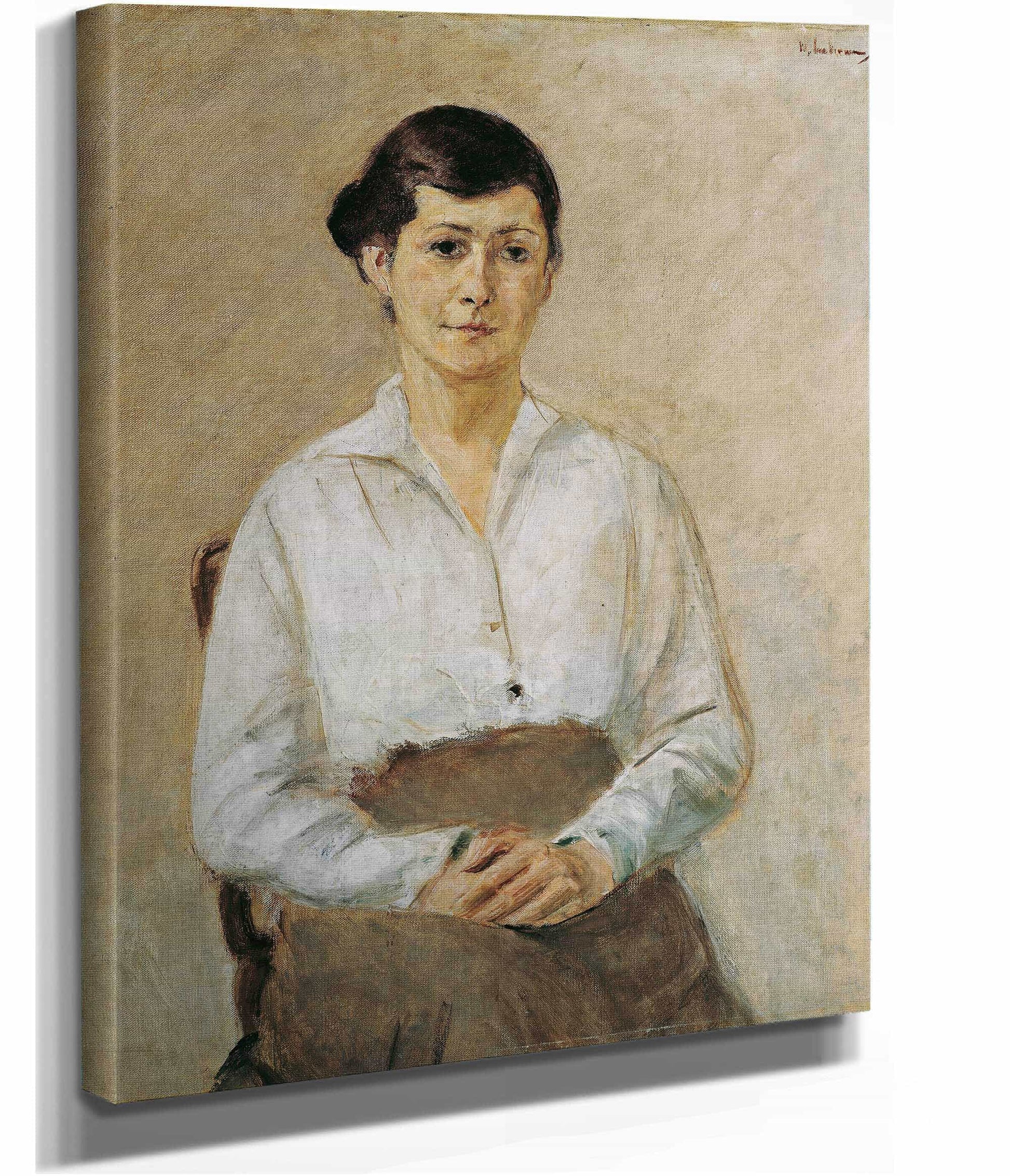 Kathe Liebermann Die Tochter Des Kunstlers by Max Liebermann