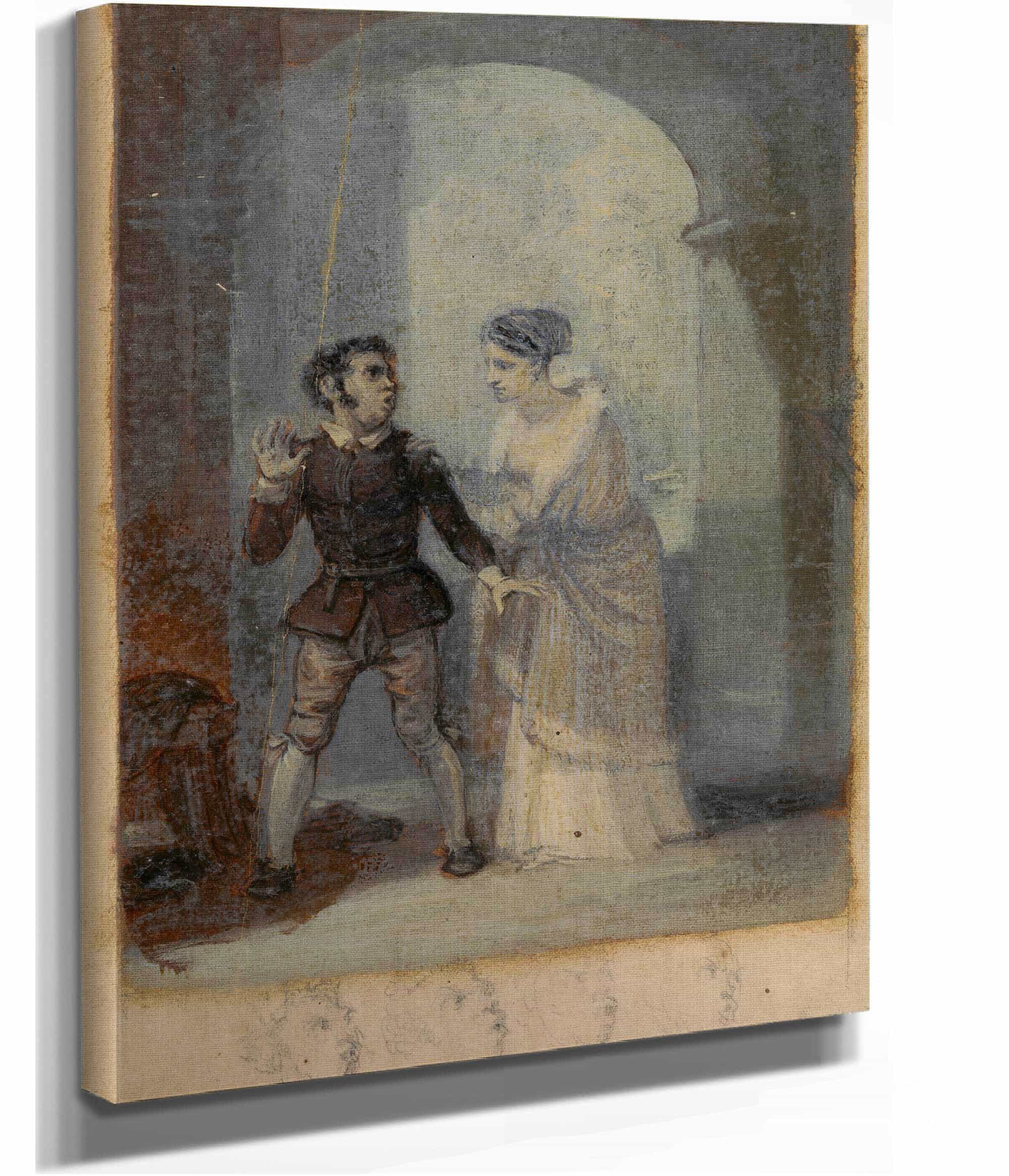 Katherina And Grumio by Robert Smirke