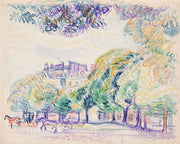 Kaupunkikuva Puistoa Ajureita by Magnus Enckell