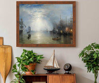 Keelmen Heaving In Coals By Moonlight by Joseph Mallord William Turner