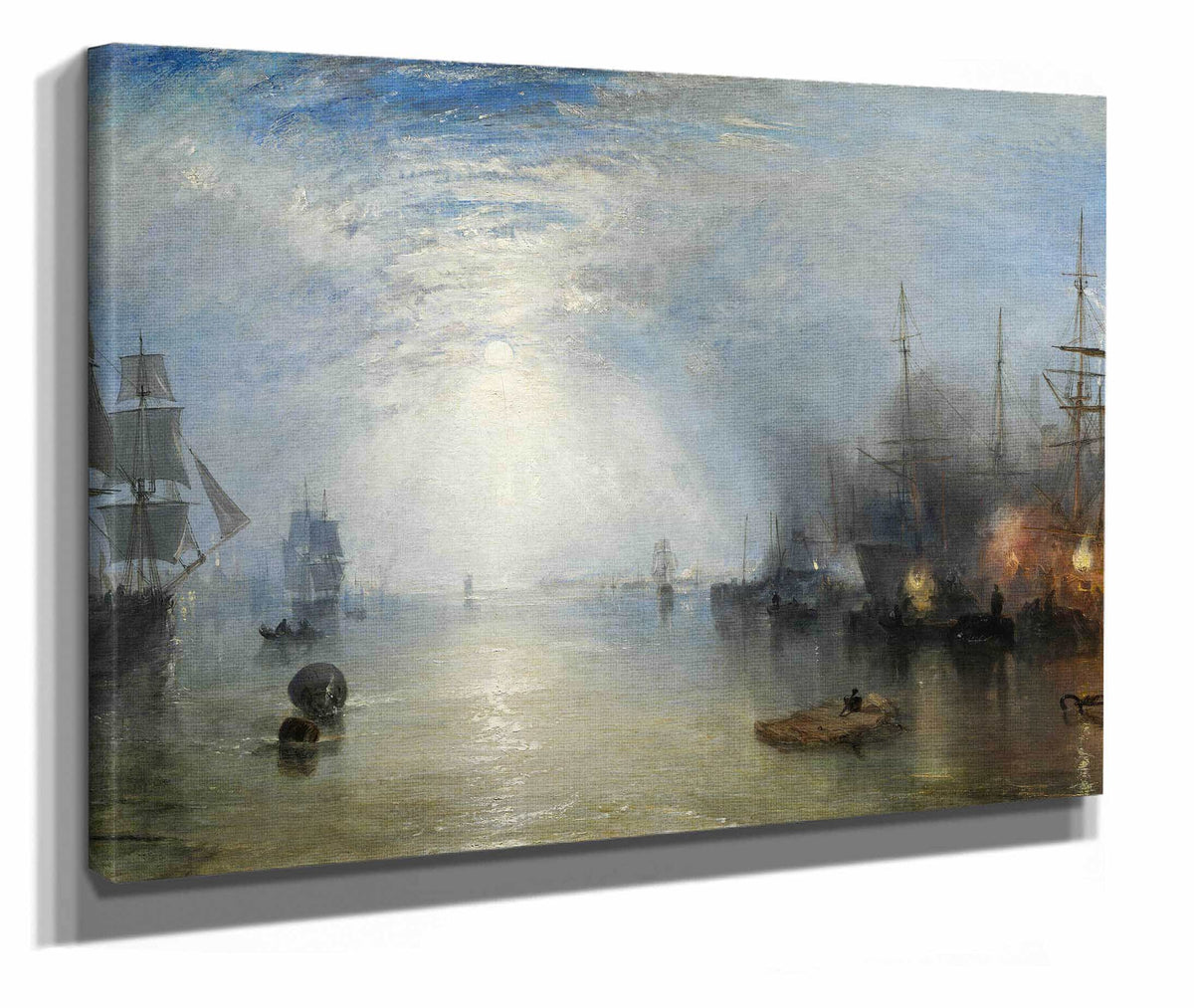 Keelmen Heaving In Coals By Moonlight by Joseph Mallord William Turner