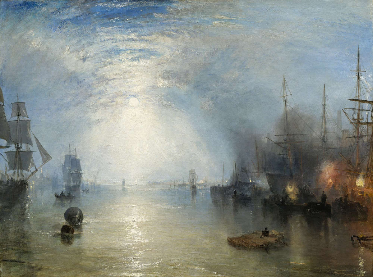 Keelmen Heaving In Coals By Moonlight by Joseph Mallord William Turner