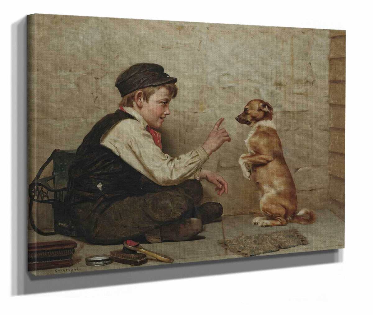 Keep Still by John George Brown