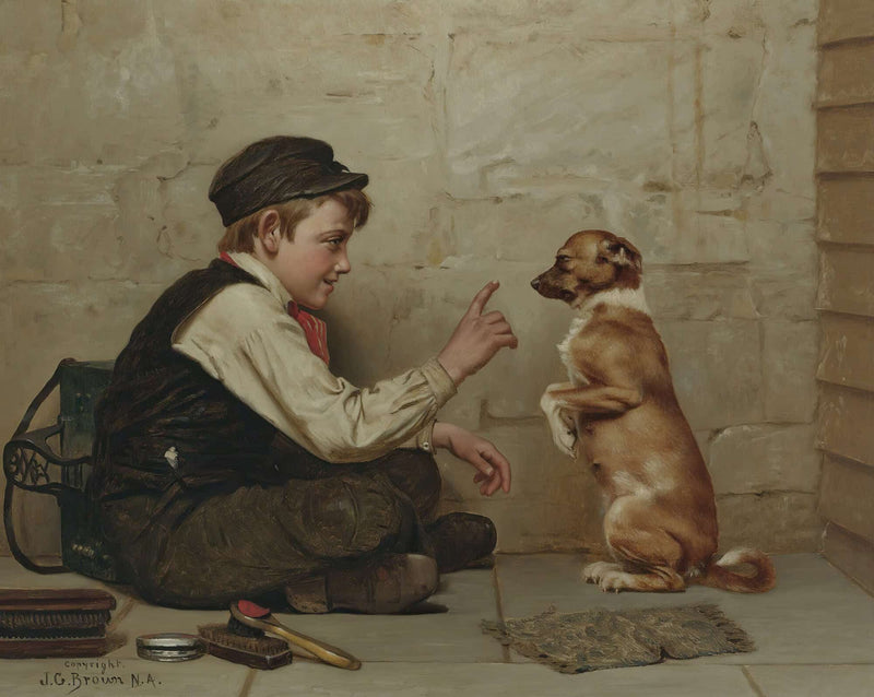 Keep Still by John George Brown