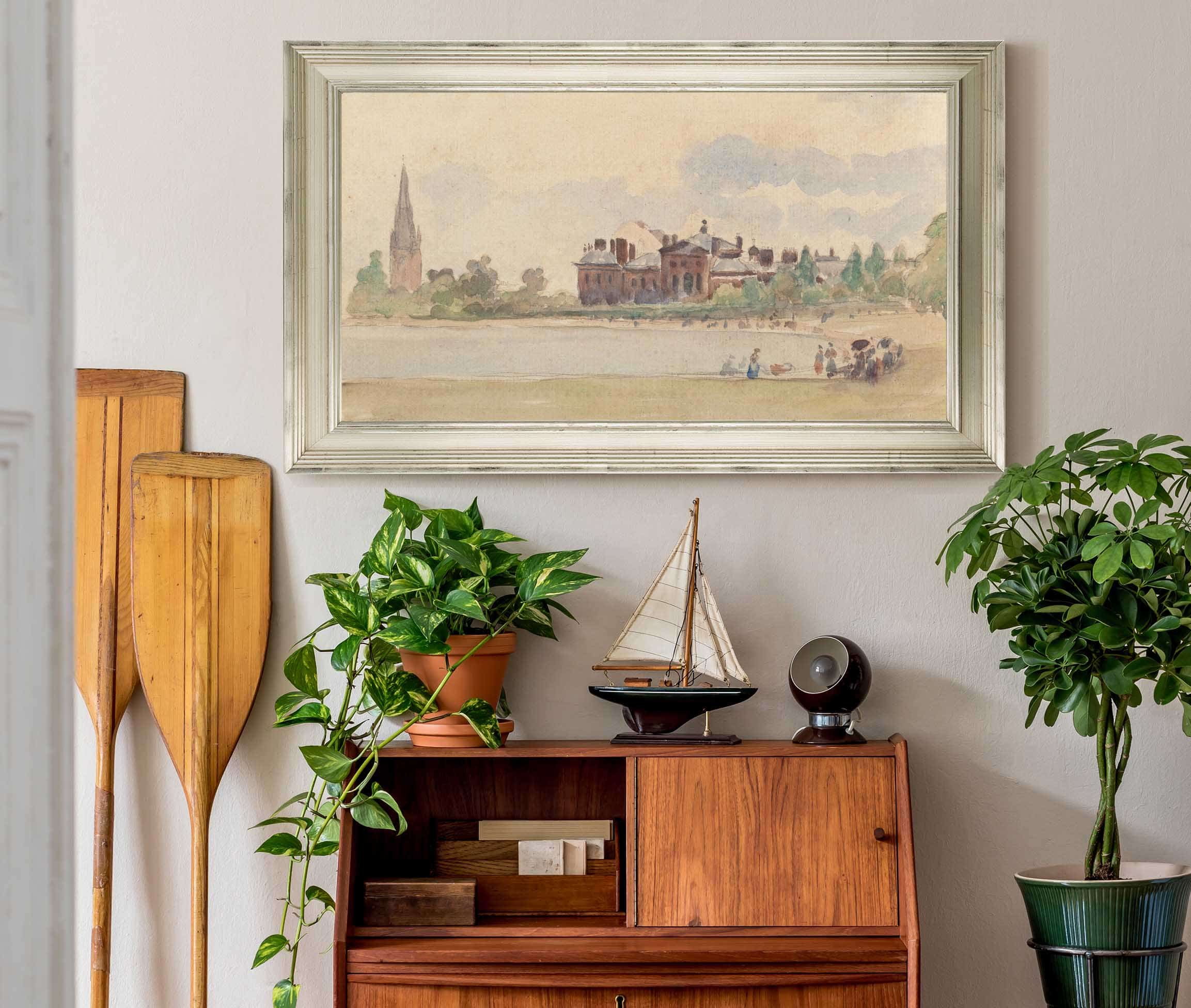 Kensington Gardens London by Camille Pissarro