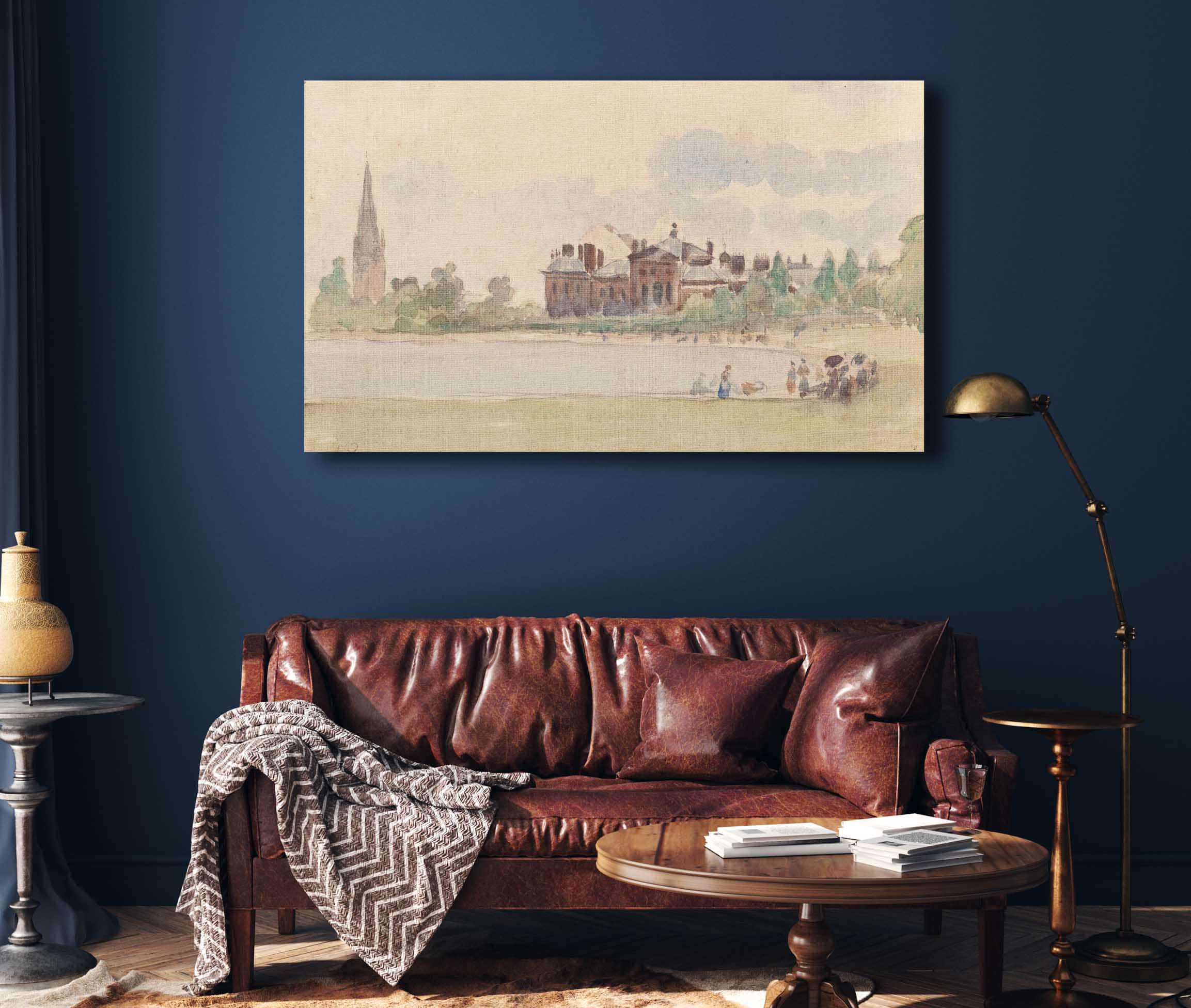 Kensington Gardens London by Camille Pissarro