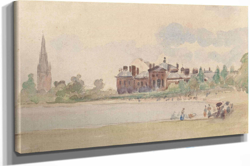 Kensington Gardens London by Camille Pissarro