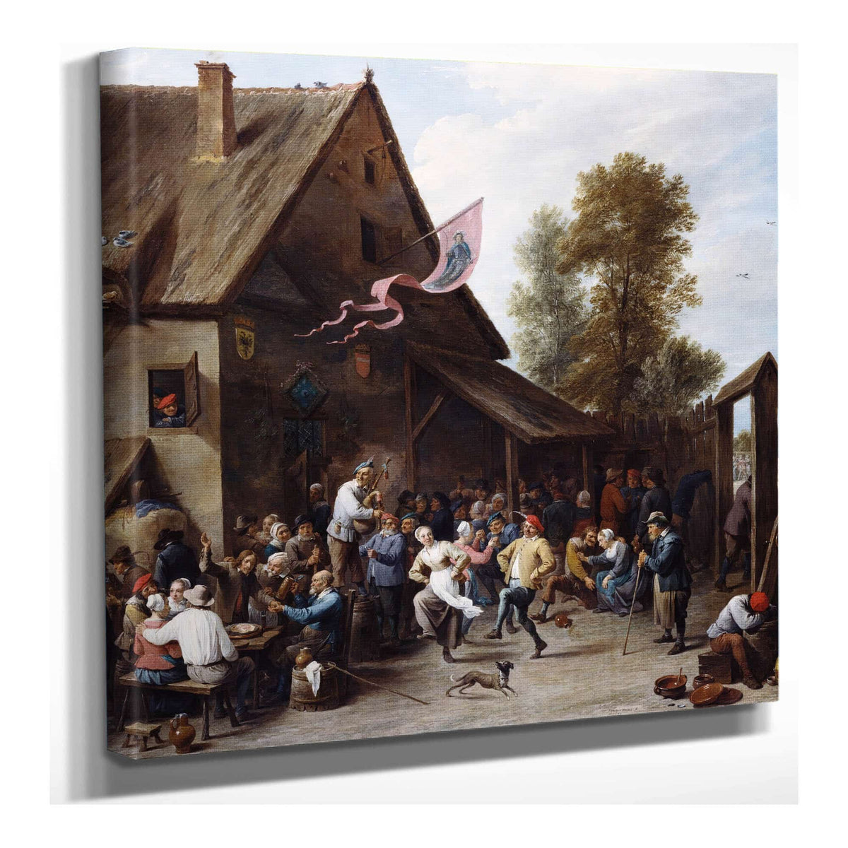 Kermis On St Georges Day by David Teniers The Younger