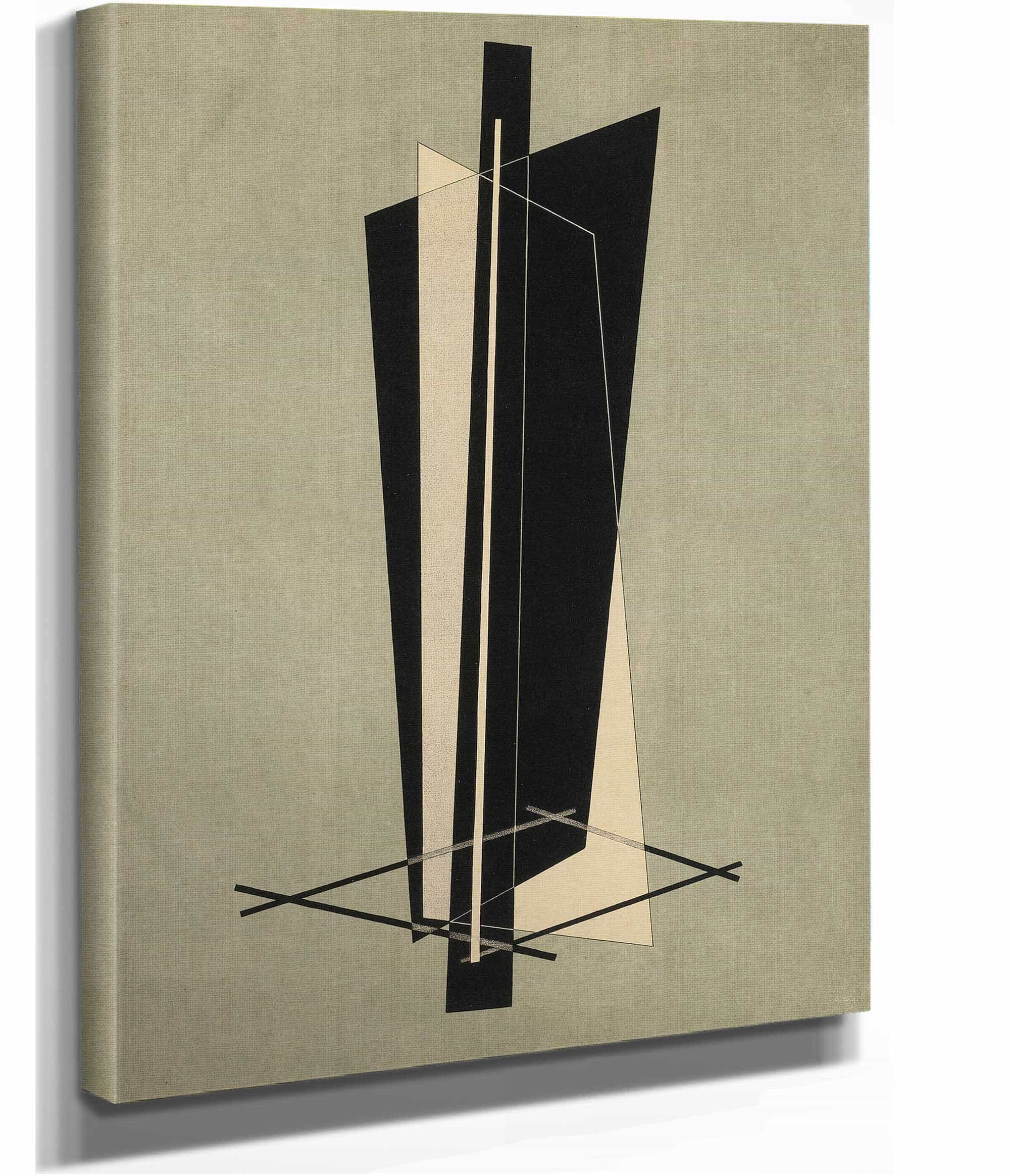 Kestnermappe Komposition One Plate P  by Laszlo Moholy Nagy