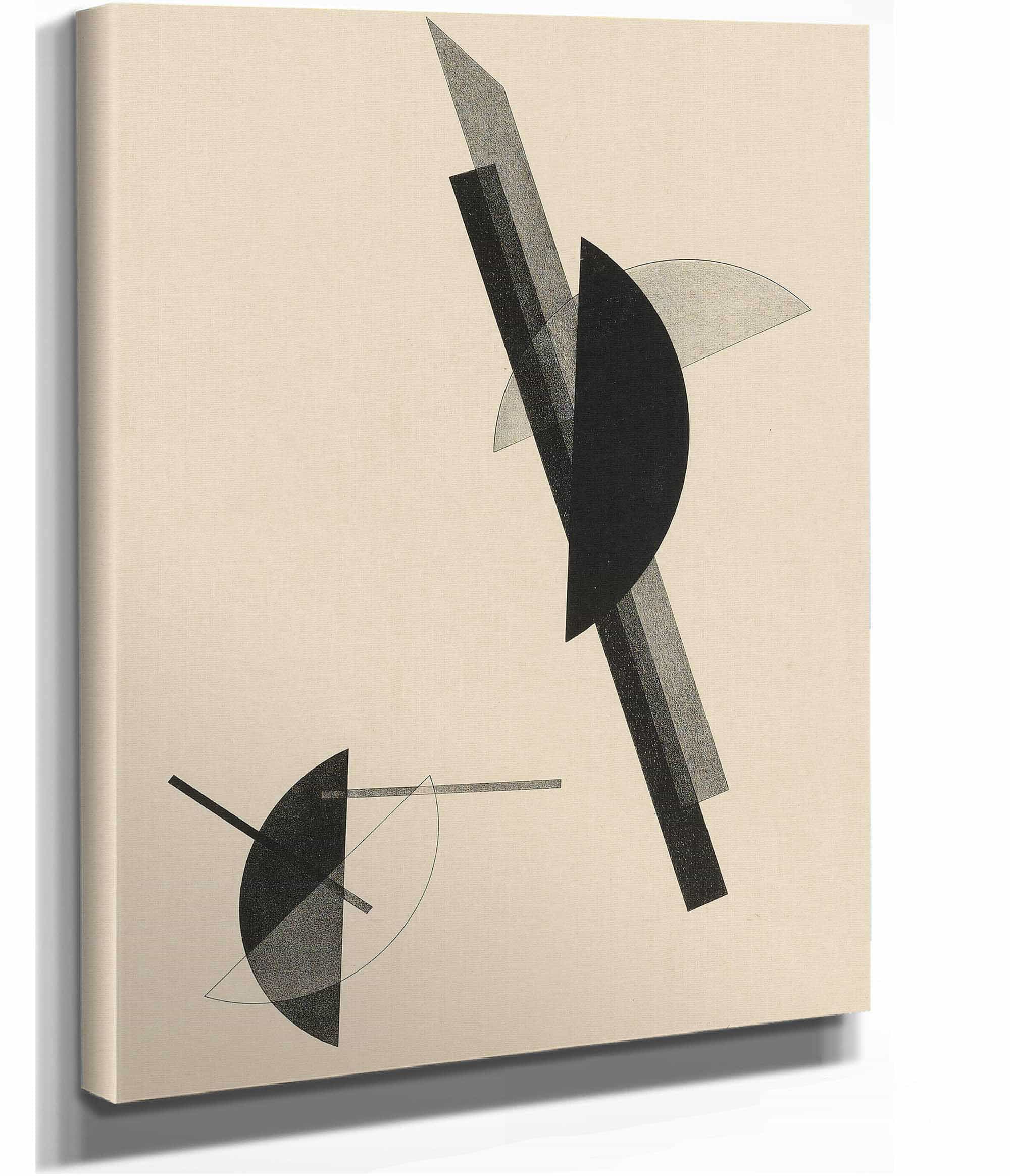 Kestnermappe Komposition One Plate Passuth  by Laszlo Moholy Nagy