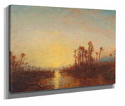Khartoum Coucher De Soleil by Felix Ziem