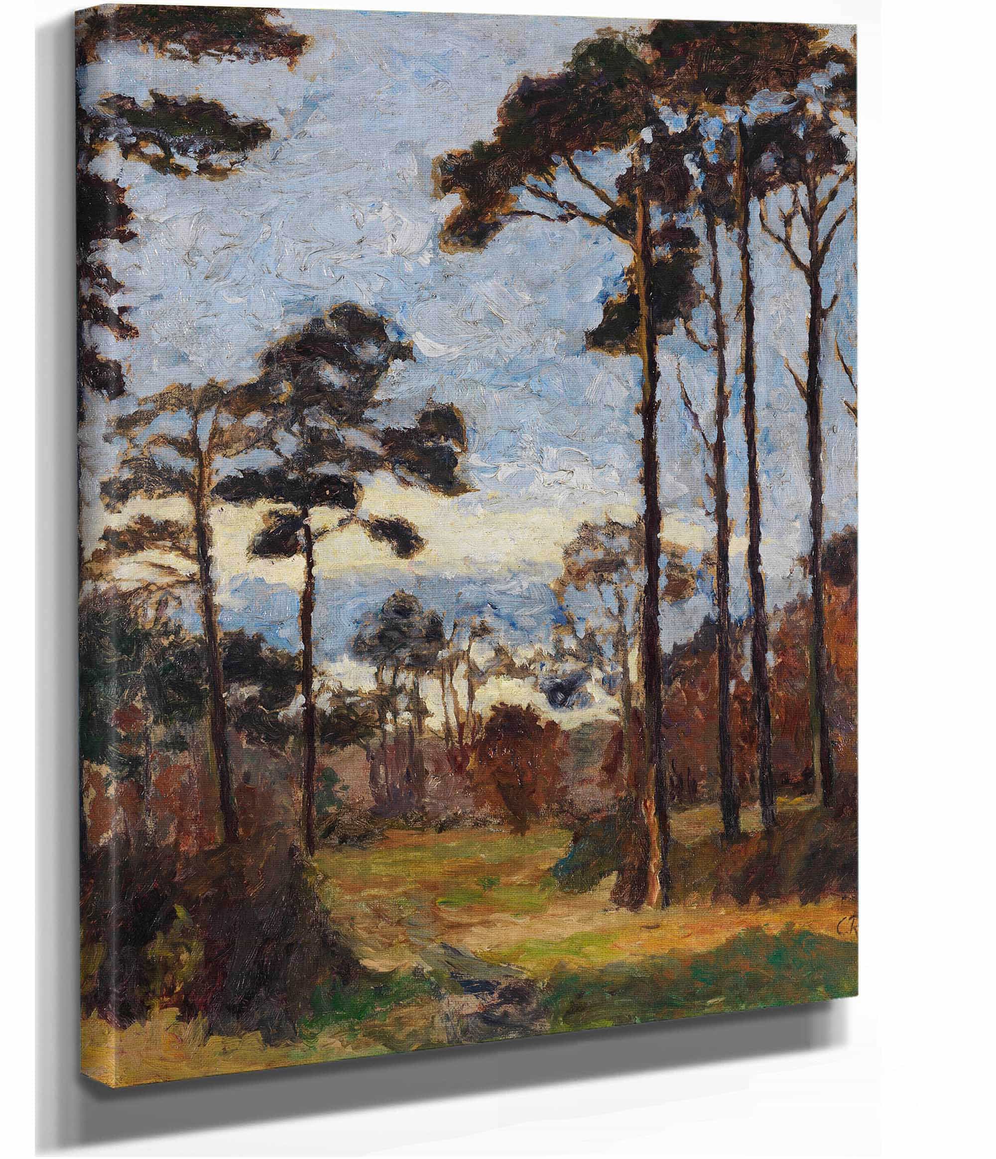 Kiefern Auf Dem Ettersberg by Christian Rohlfs