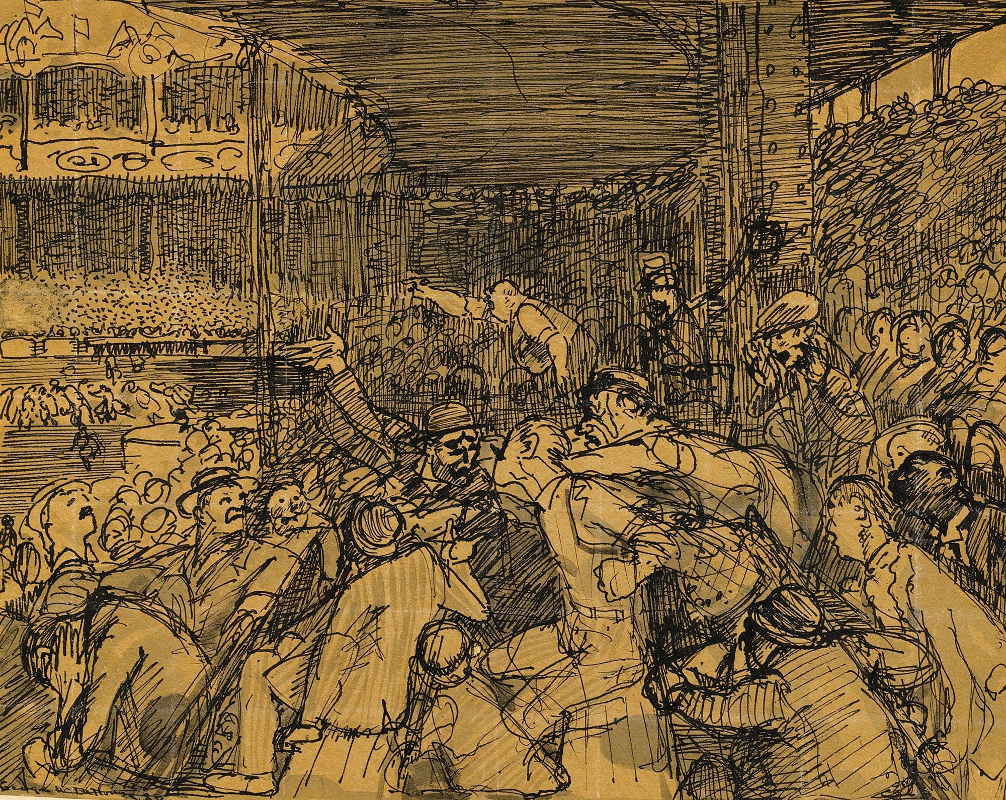 Kill The Umpire by George Wesley Bellows