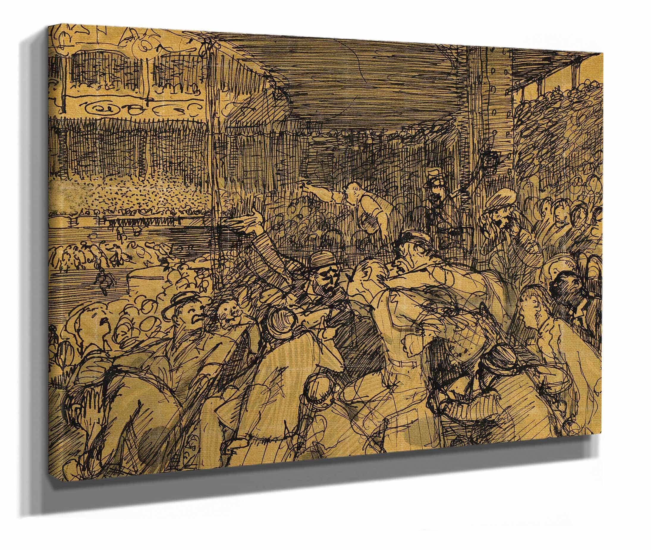Kill The Umpire by George Wesley Bellows