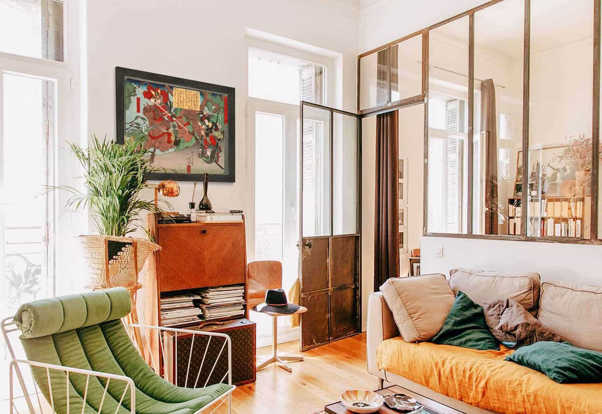 Kimura Shigenari Overcoming Attackers by Tsukioka Yoshitoshi