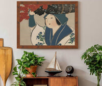 Kindling Salesgirl Kurokiuri by Kamisaka Sekka