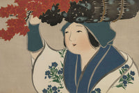 Kindling Salesgirl Kurokiuri by Kamisaka Sekka