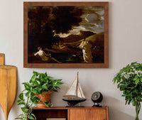 King Midas Turns An Oak Branch To Gold by Nicolas Poussin