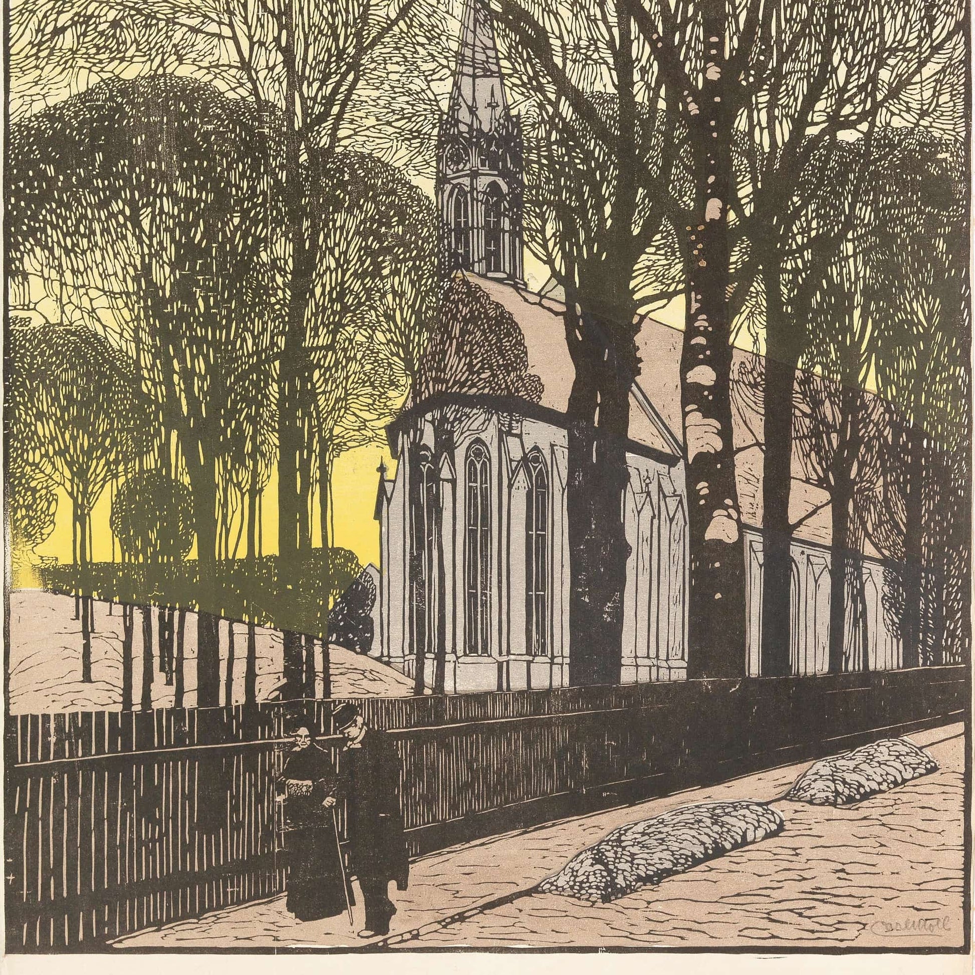 Kirche St Michael In Heiligenstadt by Carl Moll