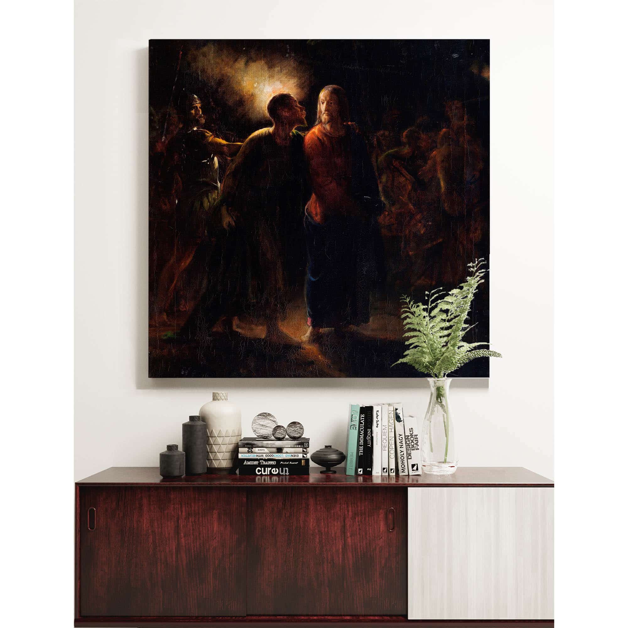 Kiss Of Judas by Wilhelm Marstrand