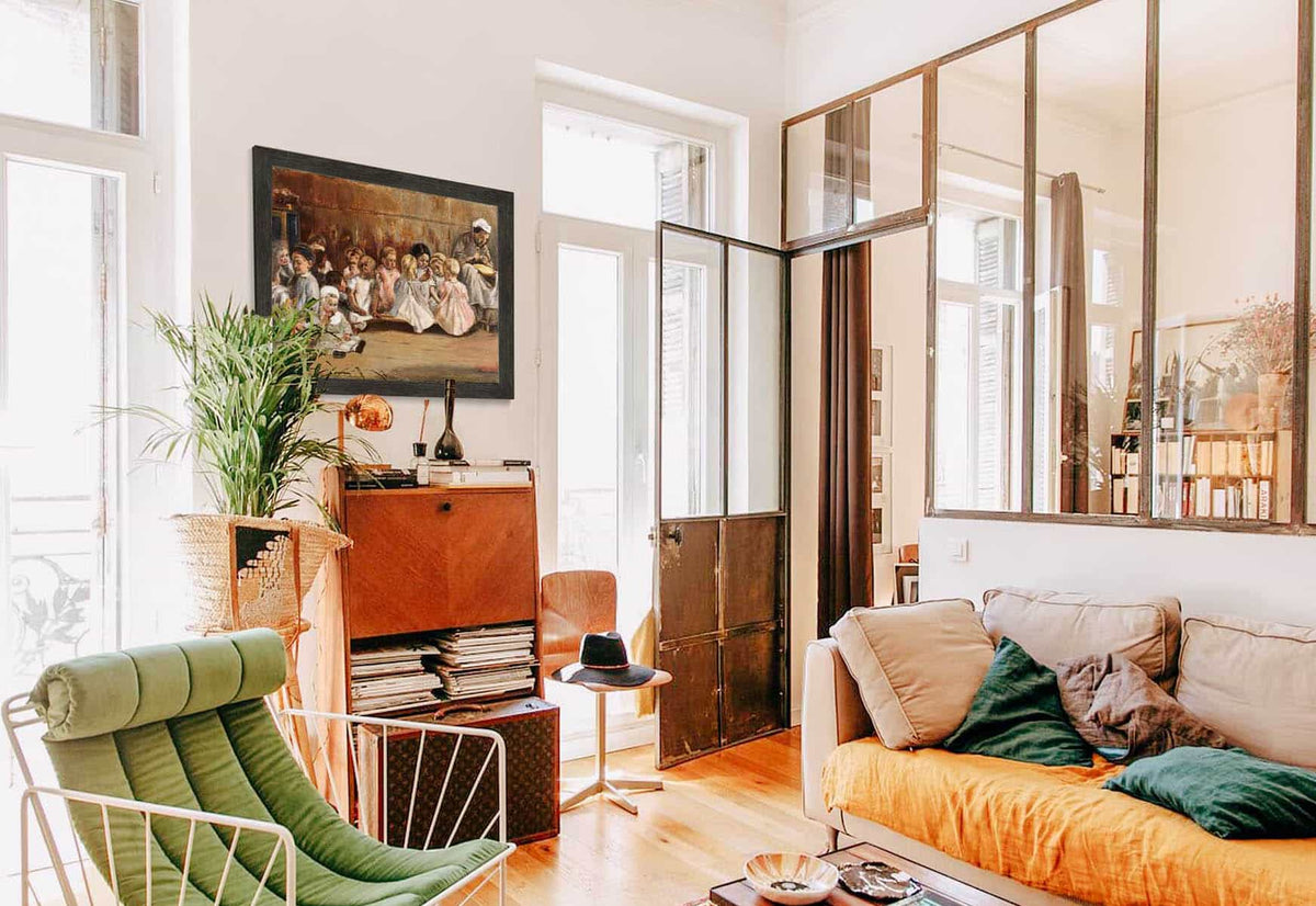 Kleinkinderschule by Max Liebermann