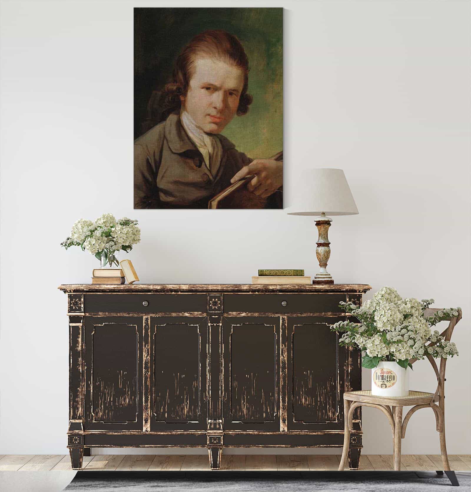 Kobberstikkeren Jf Clemens by Jens Juel