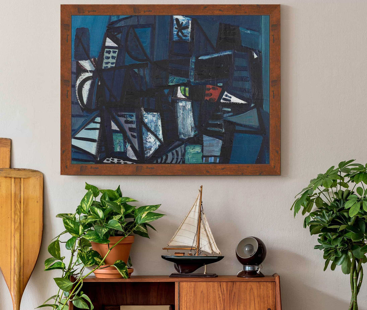 Komposisjon I Blatt by Jakob Weidemann