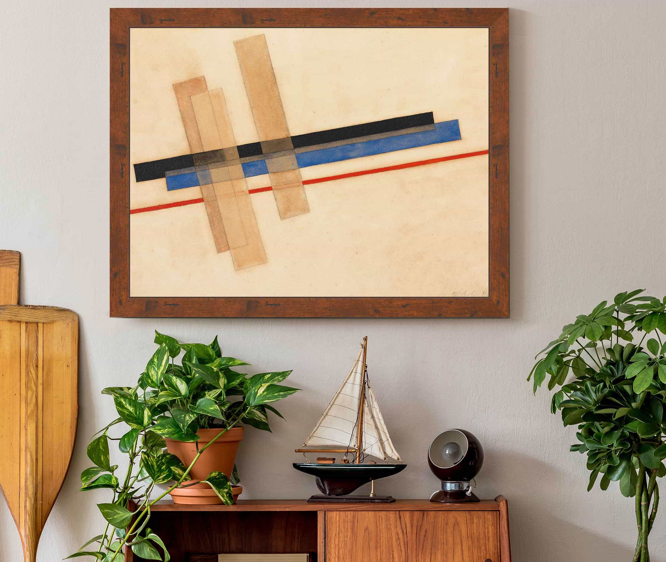 Komposition S by Laszlo Moholy Nagy