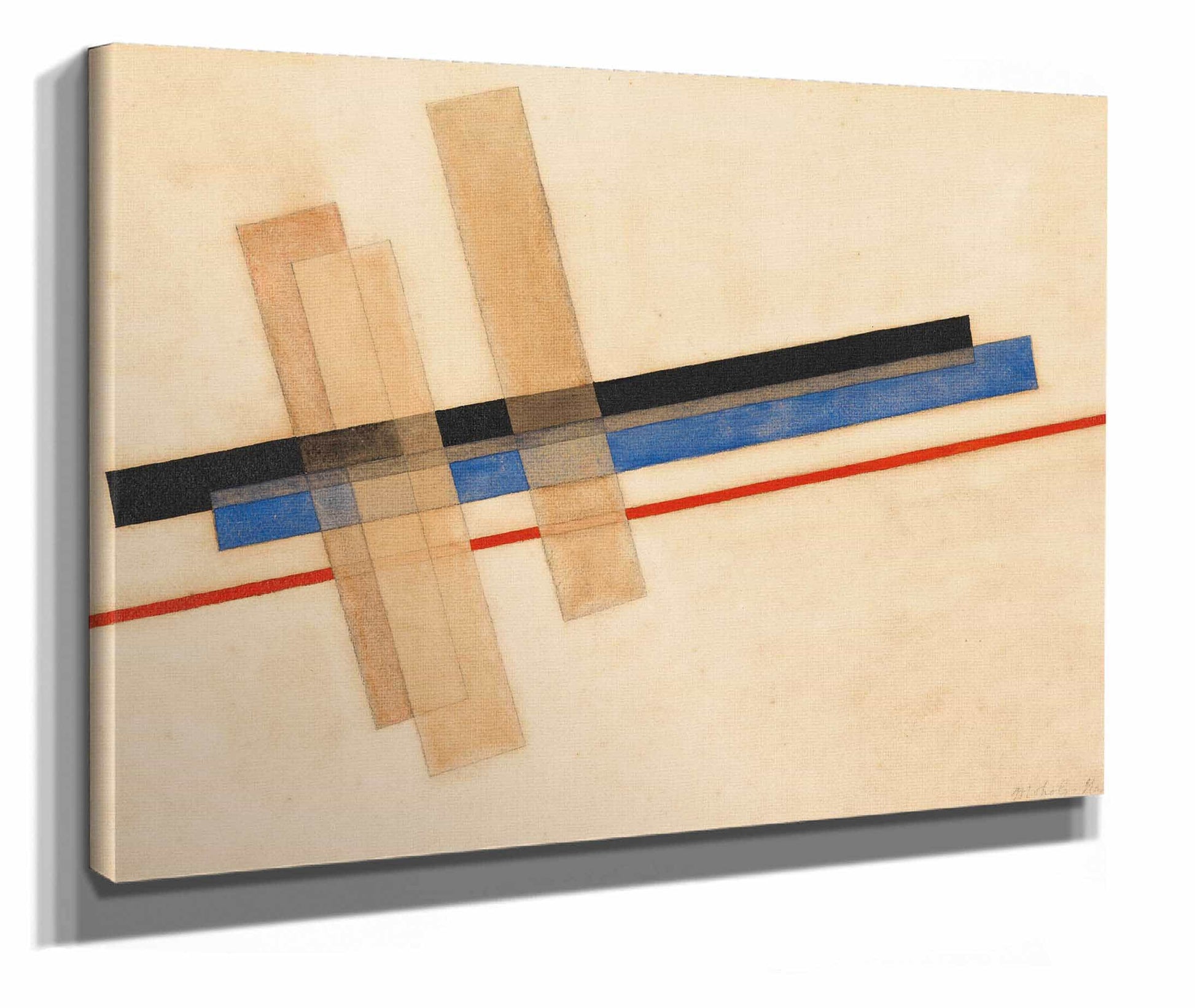 Komposition S by Laszlo Moholy Nagy