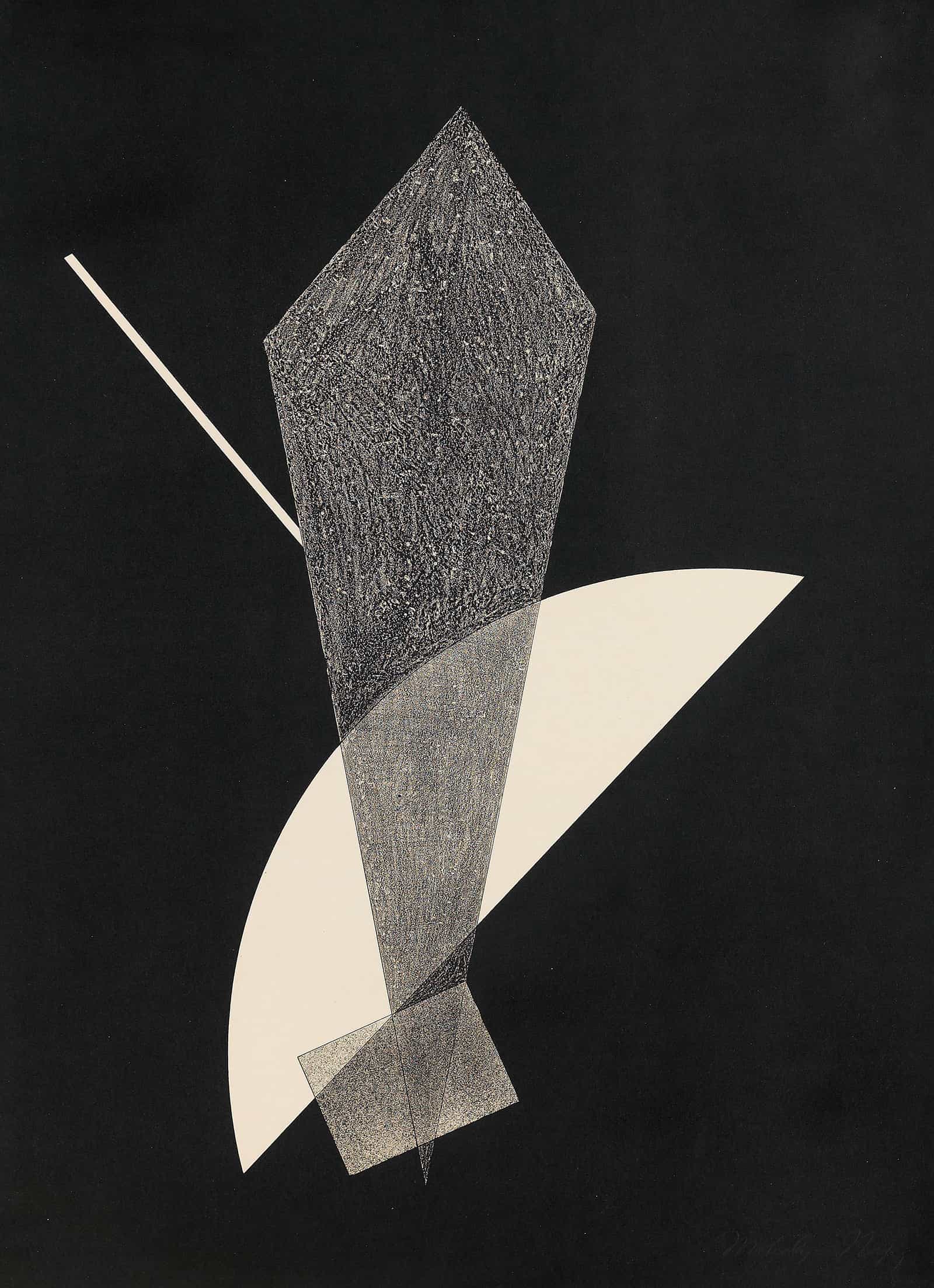 Konstruktion V by Laszlo Moholy Nagy