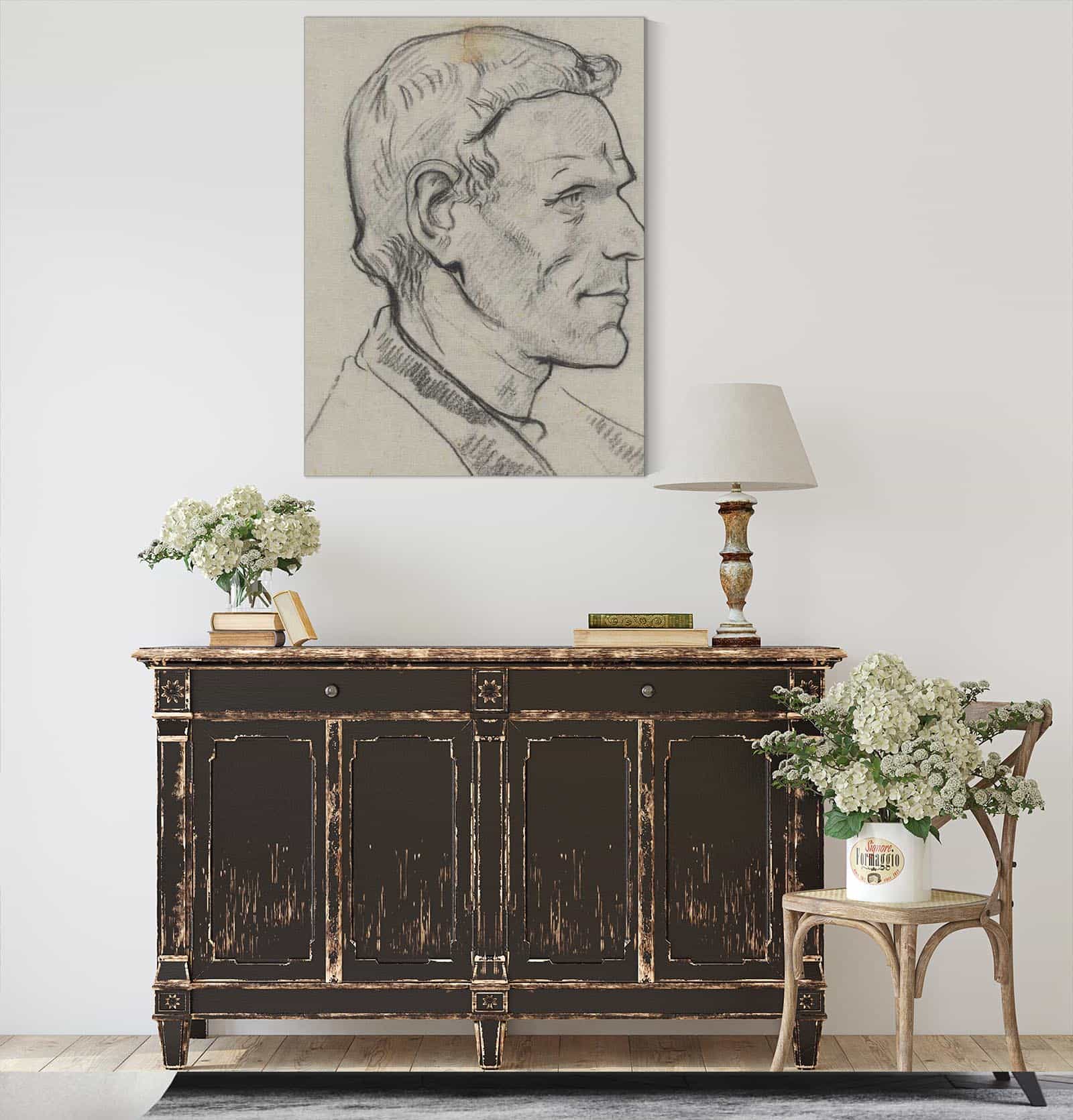 Kop Van Een Man Van Opzij  by Richard Nicolaus Roland Holst