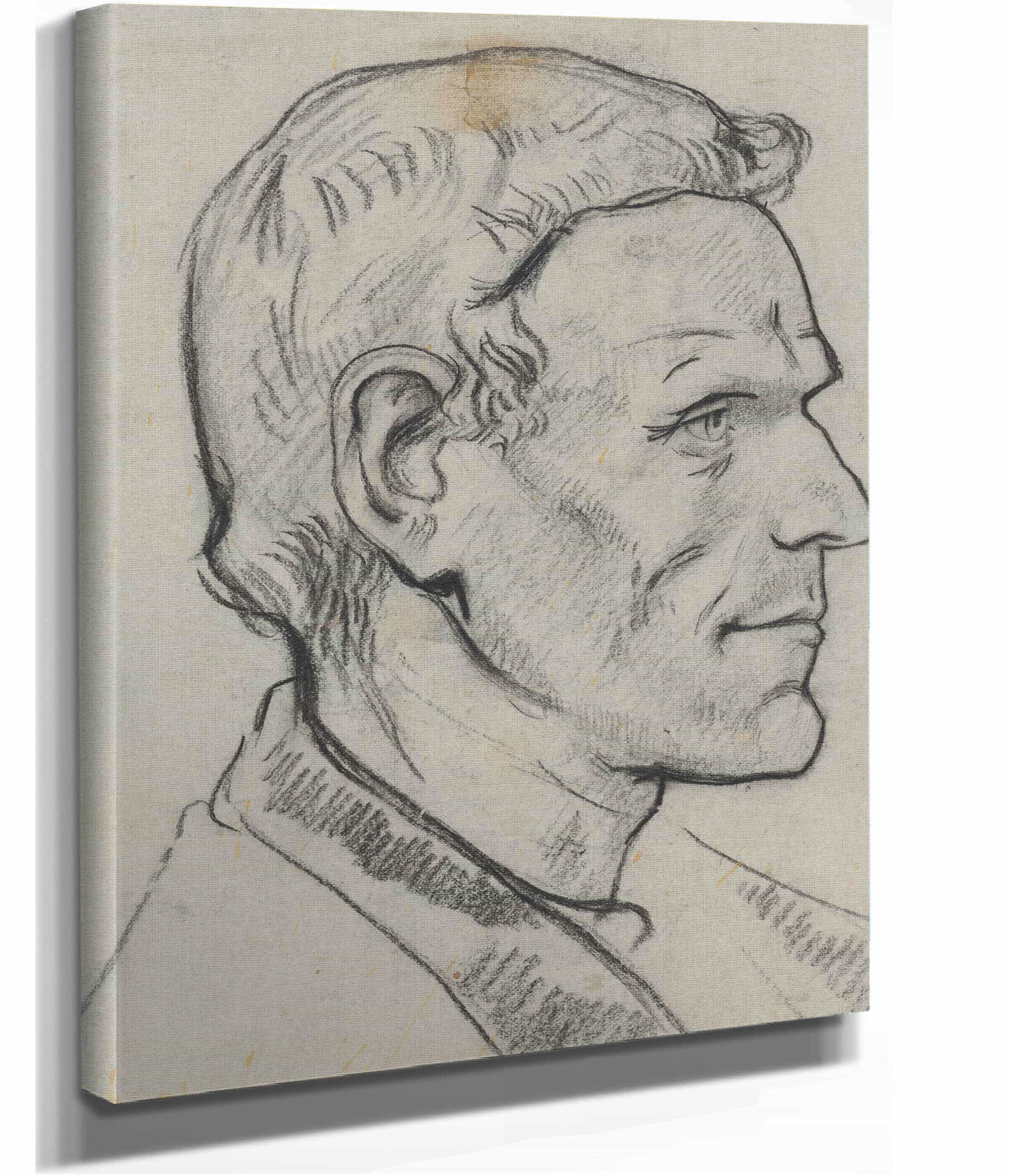 Kop Van Een Man Van Opzij  by Richard Nicolaus Roland Holst