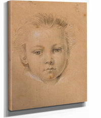 Kopfstudie Eines Knaben by Johann Peter Krafft