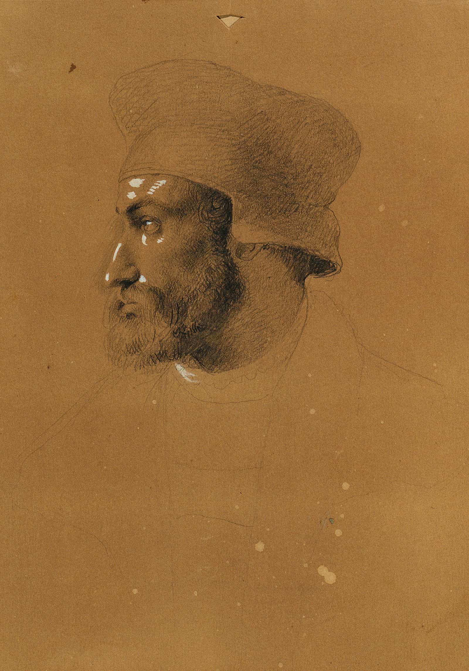 Kopfstudie Zu Faust Before by Johann Peter Krafft