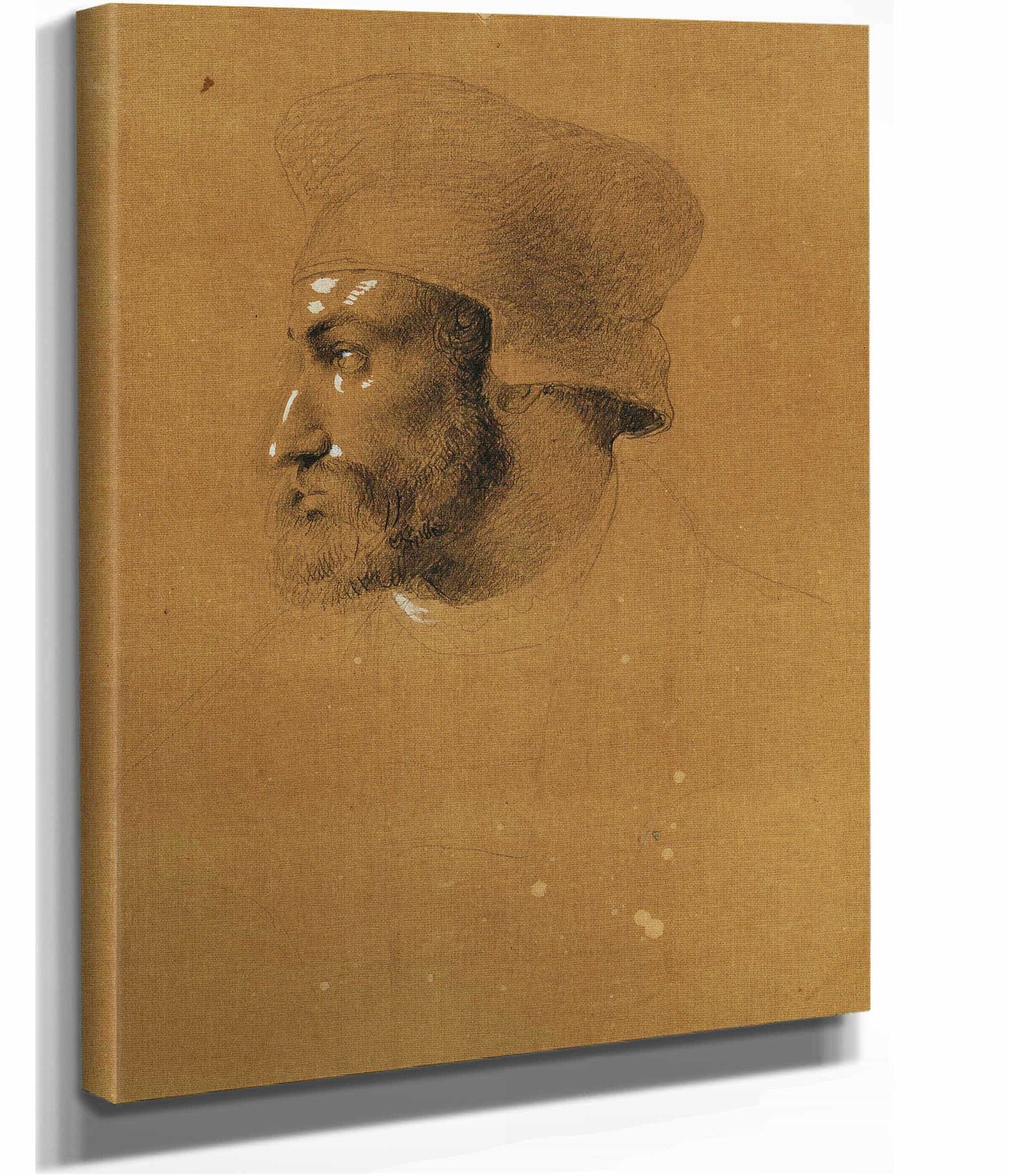 Kopfstudie Zu Faust Before by Johann Peter Krafft