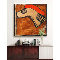 Kopfteil Eines Rossharnisch by Egon Schiele