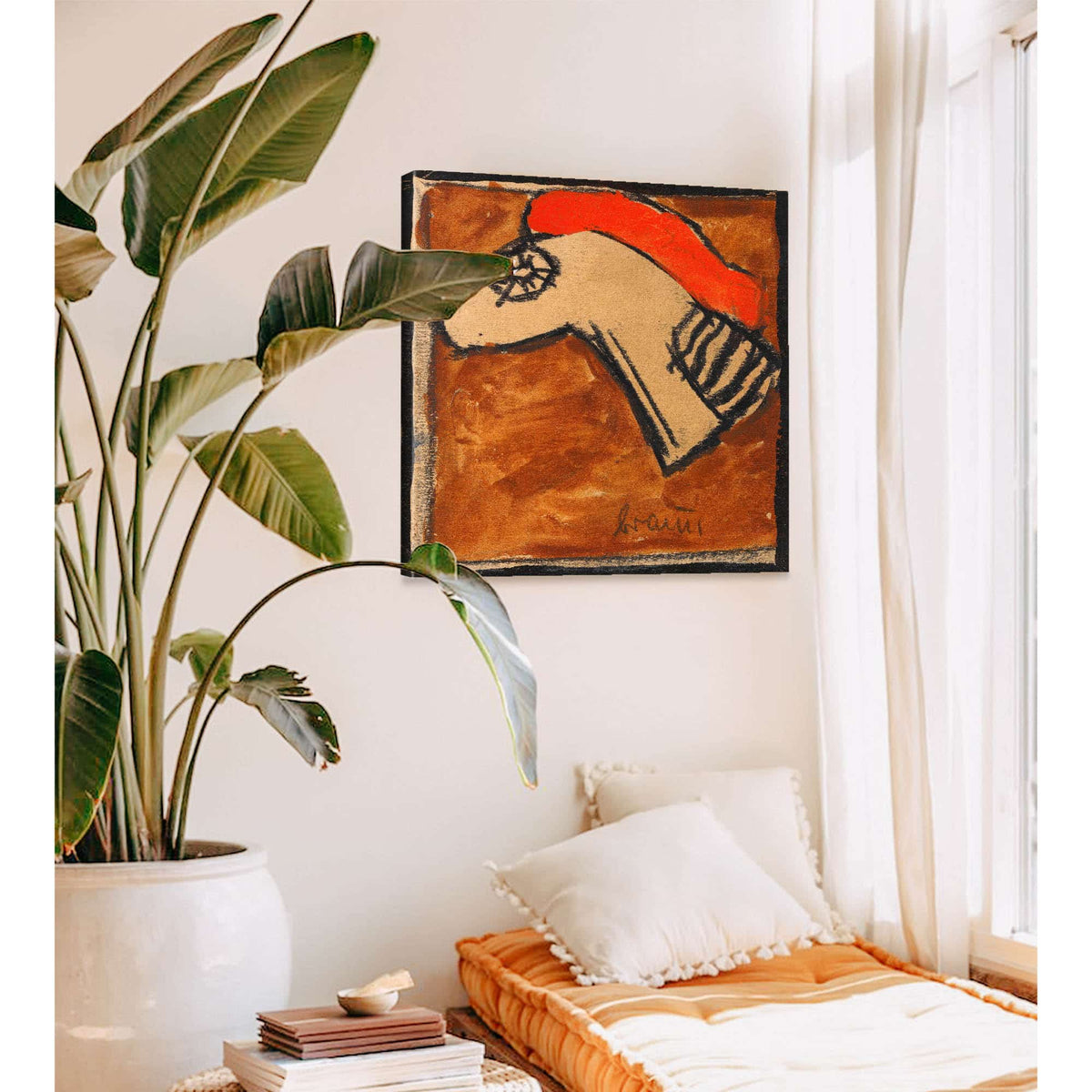 Kopfteil Eines Rossharnisch by Egon Schiele