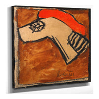 Kopfteil Eines Rossharnisch by Egon Schiele