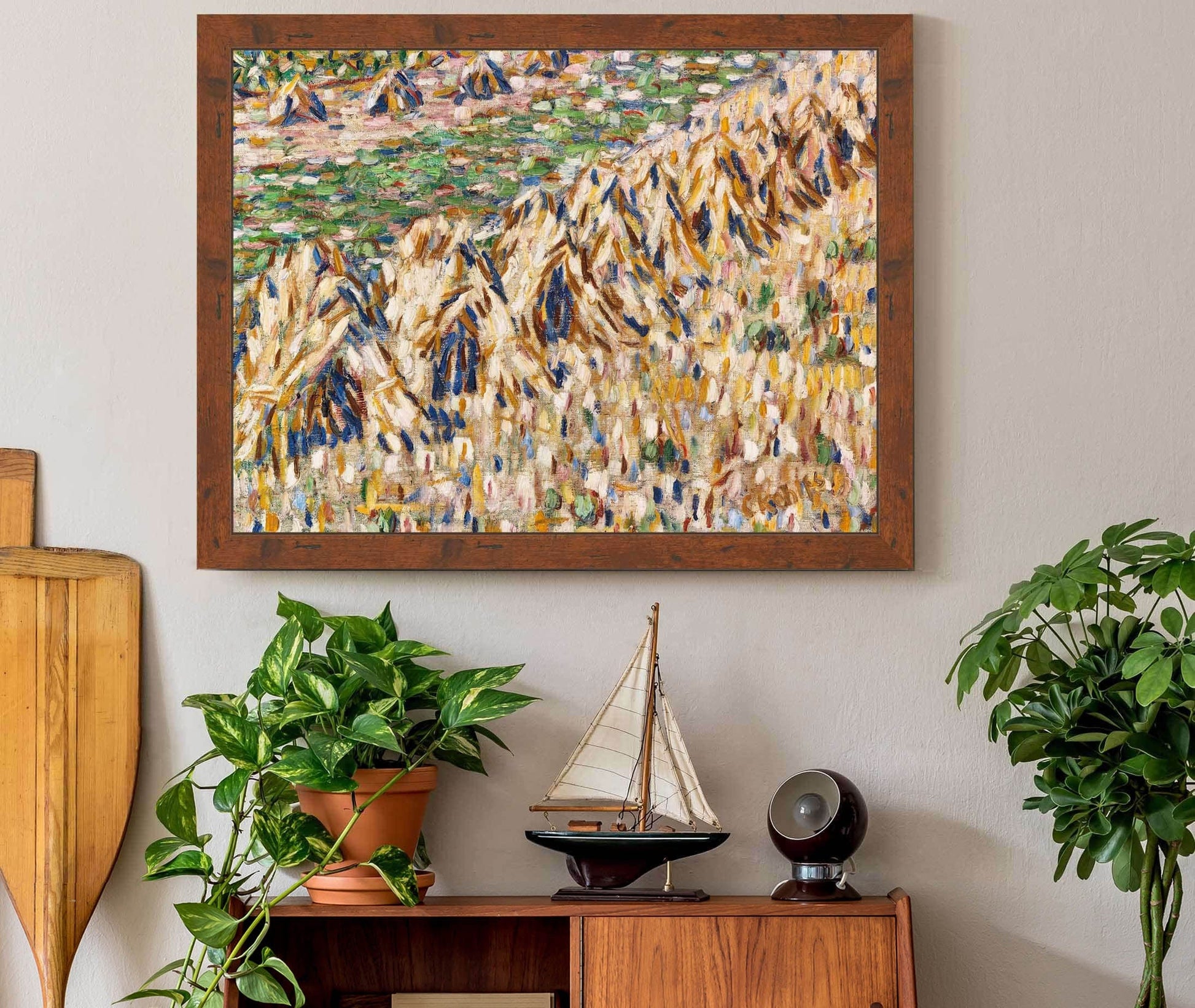 Kornpuppen Im Kornfeld by Christian Rohlfs